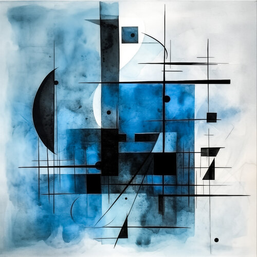Bauhaus geometry abstract Andrea Pallang
