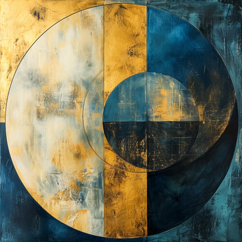 Bauhaus geometry abstract Andrea Pallang