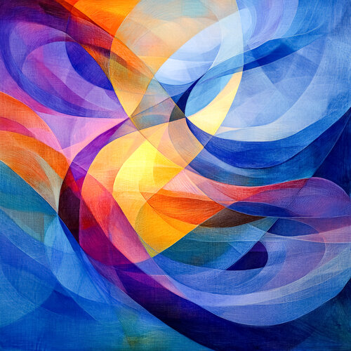 Geometry abstract by Andrea Pallang, Painting for Sale on Singulart