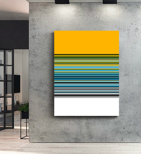 Geometric lines von Andrea Pallang, Skulptur kaufen auf Singulart