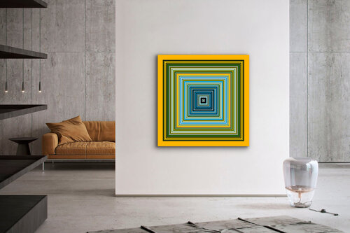 Geometric lines 2 by Andrea Pallang, 雕塑 for Sale on Singulart