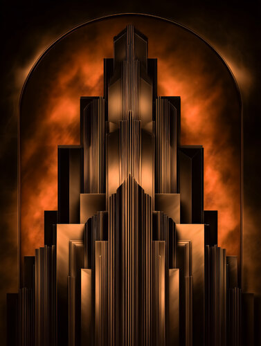 golden temple de Andrea Pallang, Pintura a la venta en Singulart