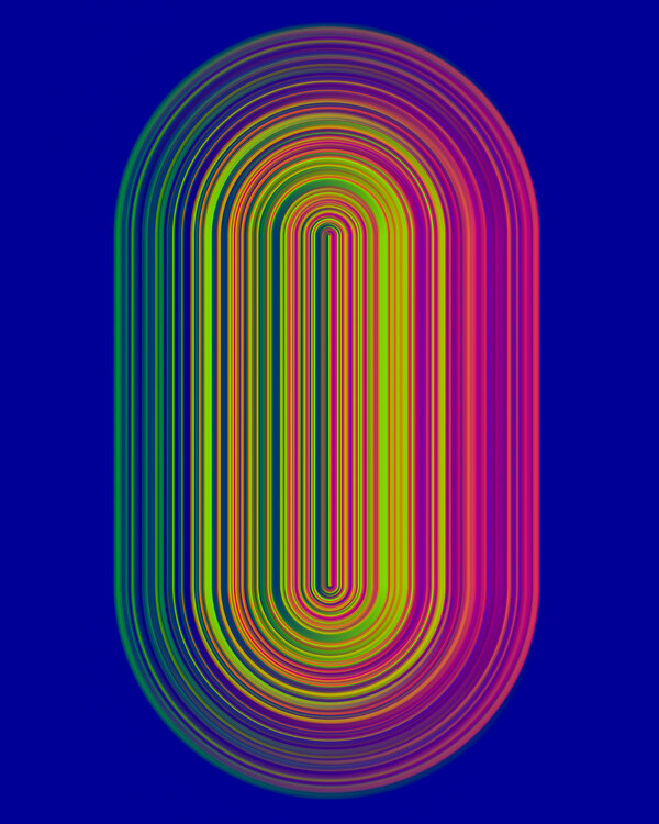 After Rothko - abstract lines Andrea Pallang