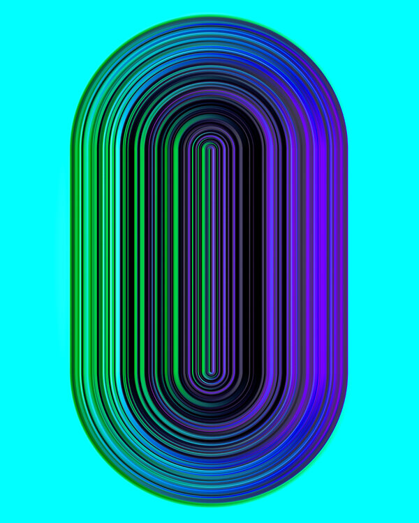 After Rothko - abstract lines Andrea Pallang