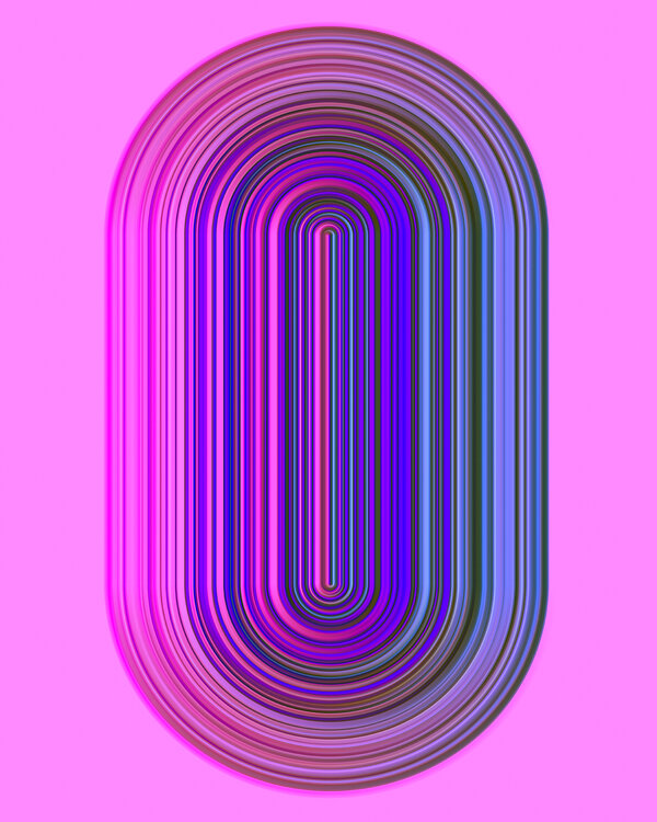 After Rothko - abstract lines Andrea Pallang
