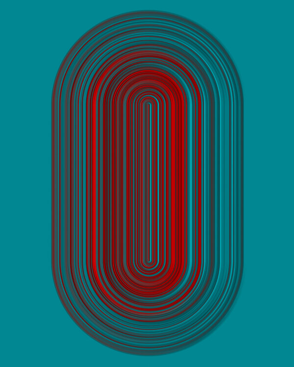 After Rothko - abstract lines Andrea Pallang