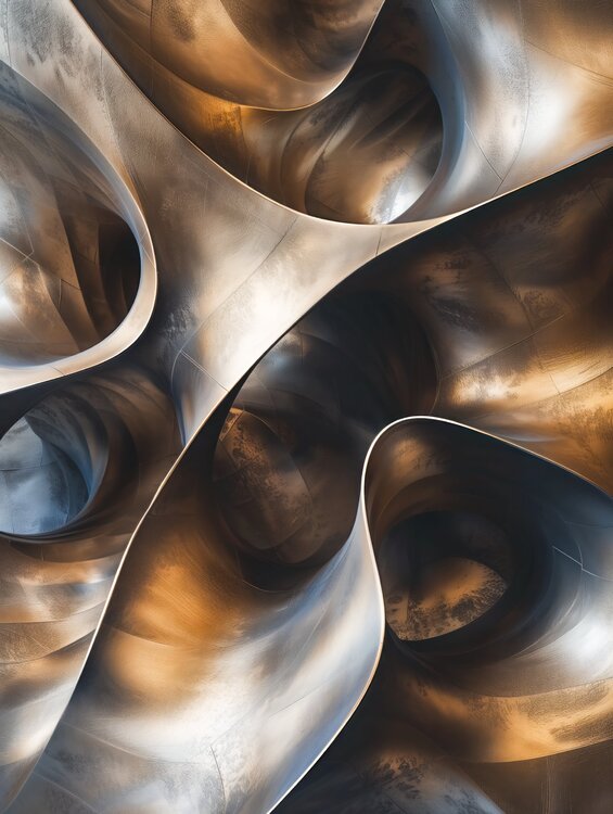 Abstract lines wall art Andrea Pallang