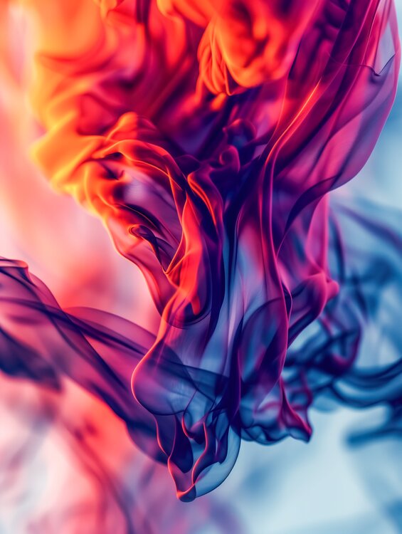 Colorful abstract Andrea Pallang