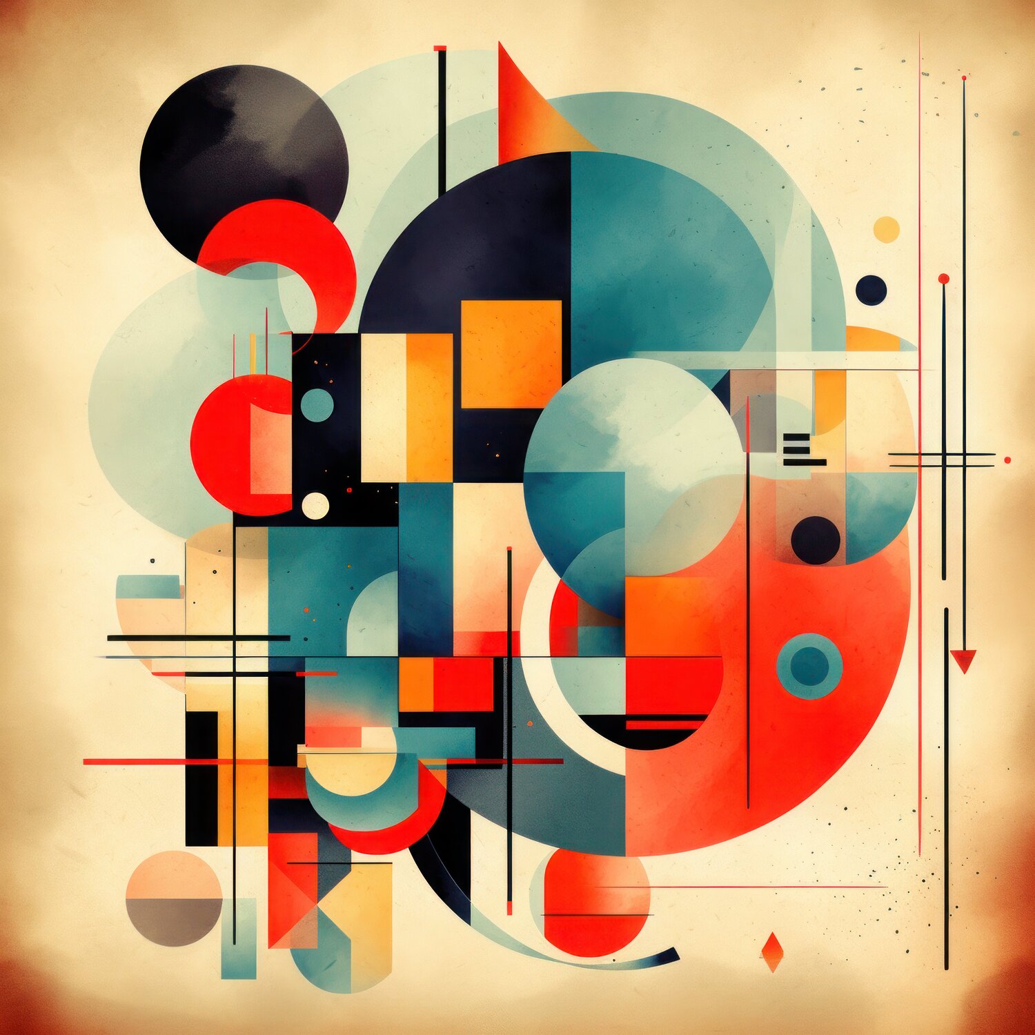 Bauhaus abstract Andrea Pallang