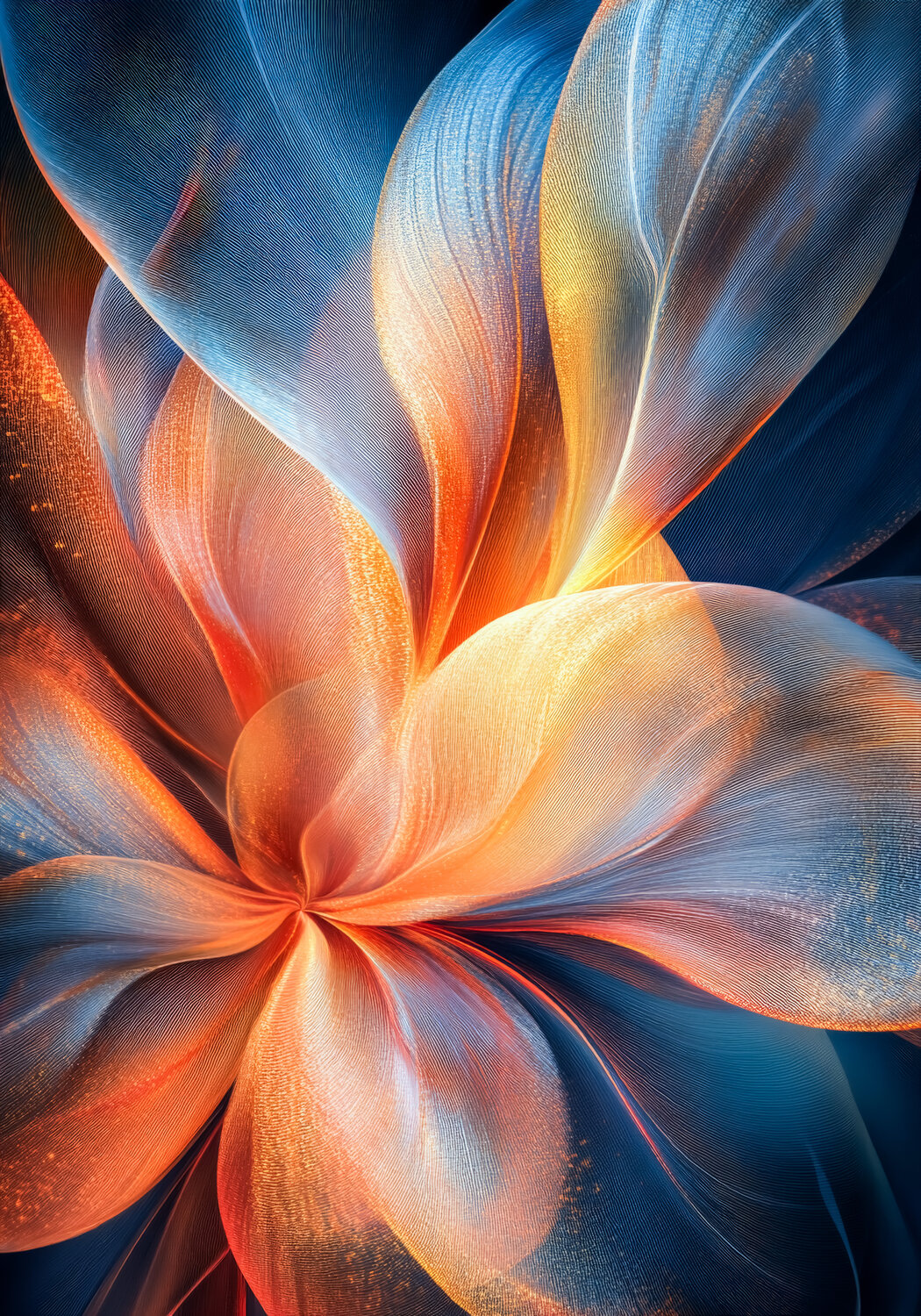 Abstract flower Andrea Pallang