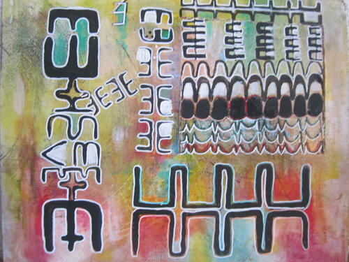 Africa par Laura Zilocchi, Peinture en vente sur Singulart