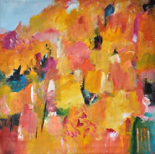 Italian Hillside van Richard Kattman, Schilderij te koop op Singulart