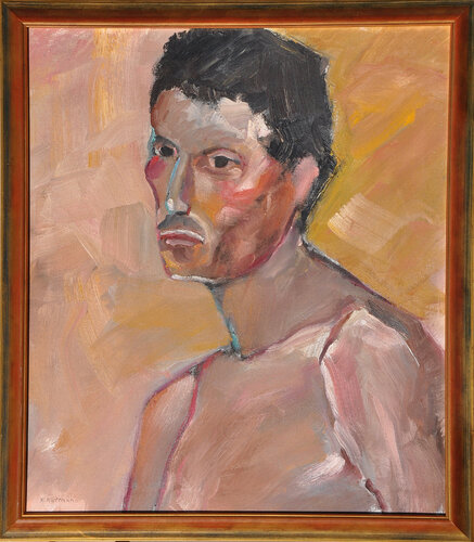 Man With a Broken Nose von Richard Kattman, Malerei kaufen auf Singulart