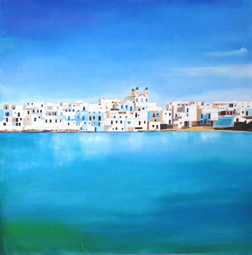 Paros by Richard Kattman, 油畫 for Sale on Singulart