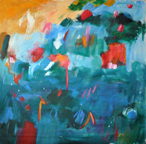 Gold Beach par Richard Kattman, Peinture en vente sur Singulart