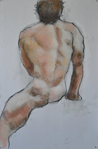 Muscleman di Richard Kattman, Pittura in vendita su Singulart