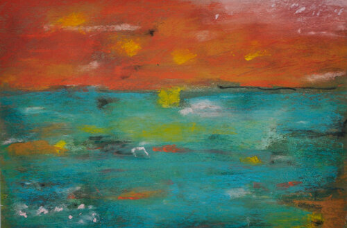Dream Landscape by Richard Kattman, 소묘 for Sale on Singulart