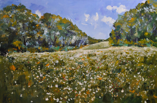 Queen Anne's Meadow van Richard Kattman, Schilderij te koop op Singulart