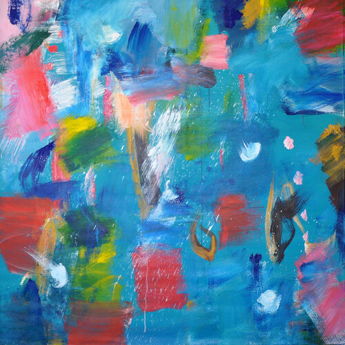 Bleu van Richard Kattman, Schilderij te koop op Singulart