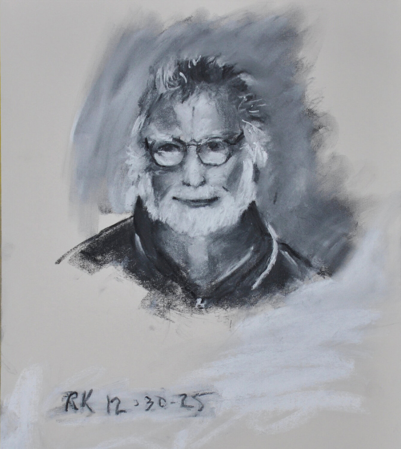 Drawing of an Internet Friend Richard Kattman Zeichnungen zu verkaufen