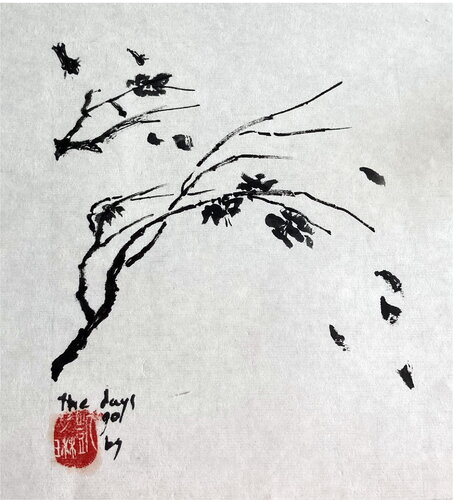 The days go by de Catherine Hoang, Obra en papel a la venta en Singulart