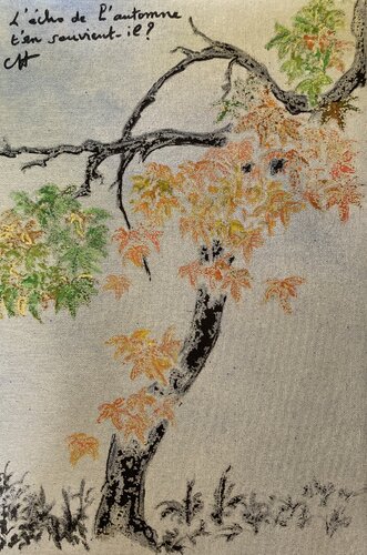 L'écho de l'automne de Catherine Hoang, Pintura a la venta en Singulart