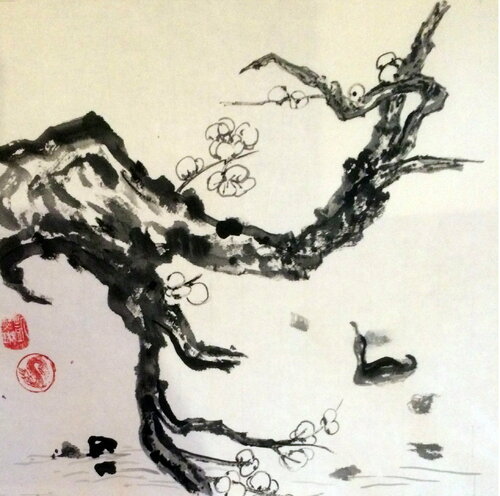 Là-Haut de Catherine Hoang, Obra en papel a la venta en Singulart