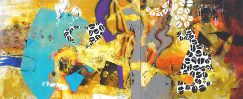 La aurora I y II "DÍPTICO" von Alejandro Martínez-Peña, Malerei kaufen auf Singulart