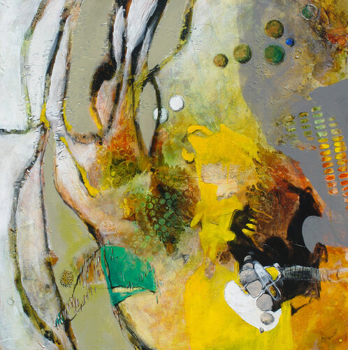 Luciérnagas V van Alejandro Martínez-Peña, Schilderij te koop op Singulart