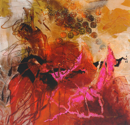 Las Coloradas III par Alejandro Martínez-Peña, Peinture en vente sur Singulart
