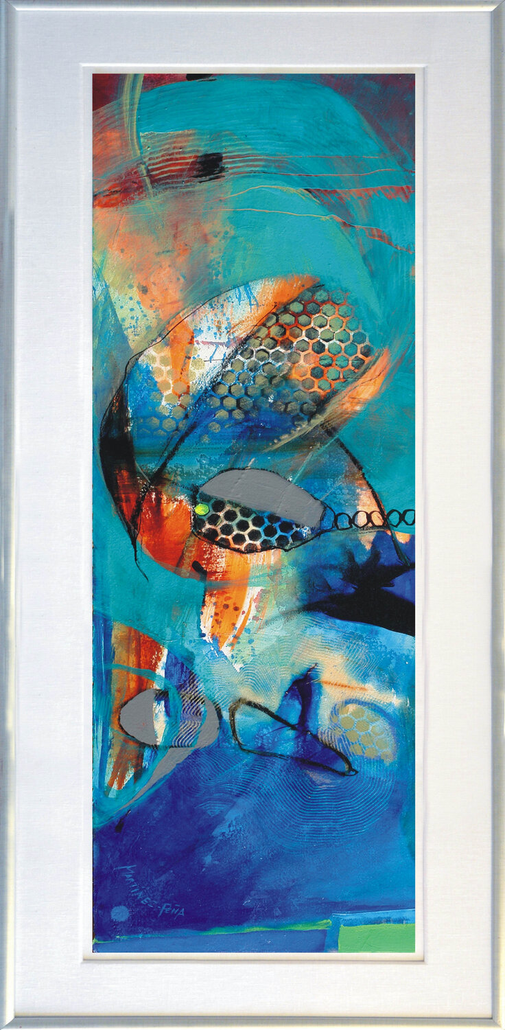 La laguna azul II Alejandro Martínez-Peña Originalgemälde zu verkaufen