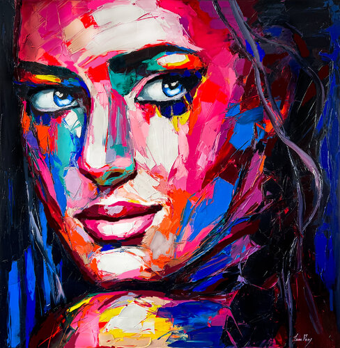 Sapphire van Lana Frey, Schilderij te koop op Singulart