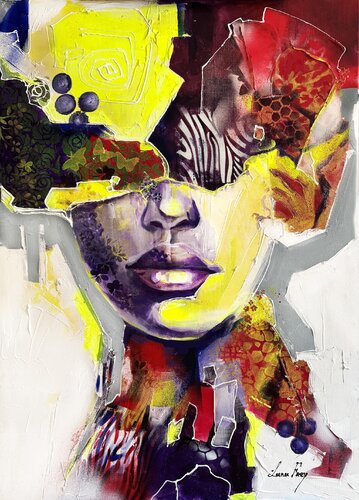 Labyrinth of Emotions van Lana Frey, Schilderij te koop op Singulart