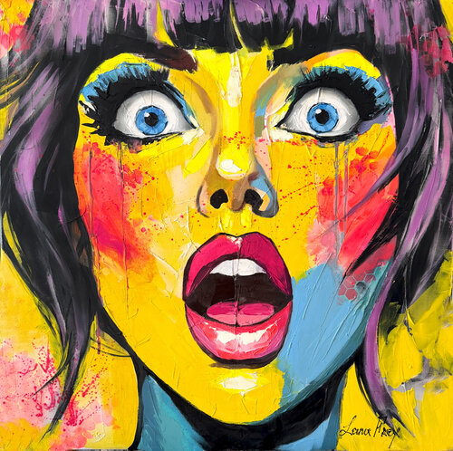 WOW effect van Lana Frey, Schilderij te koop op Singulart