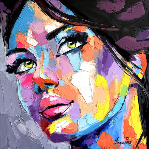 Soft influence van Lana Frey, Schilderij te koop op Singulart