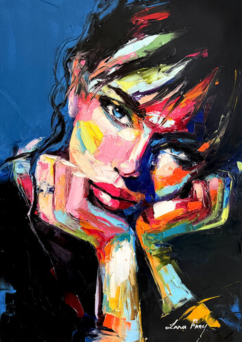The Art of Being Close par Lana Frey, Peinture en vente sur Singulart