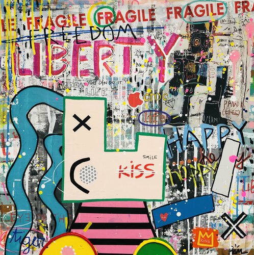 LIBERTY van Mam, Schilderij te koop op Singulart