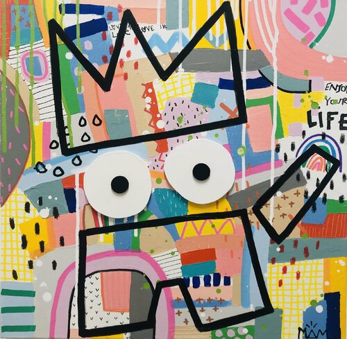 ENJOY YOUR LIFE van Mam, Schilderij te koop op Singulart