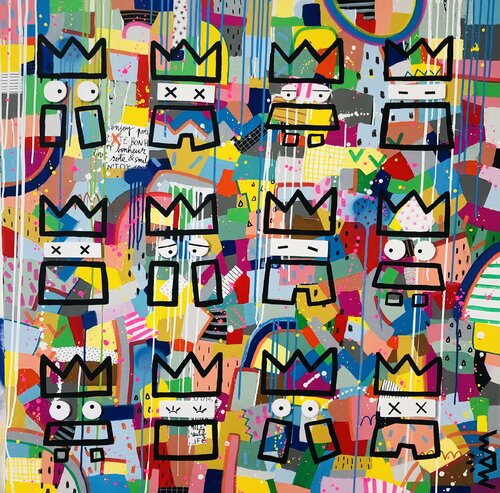 JOYEUSE TRIBU di Mam, Pittura in vendita su Singulart