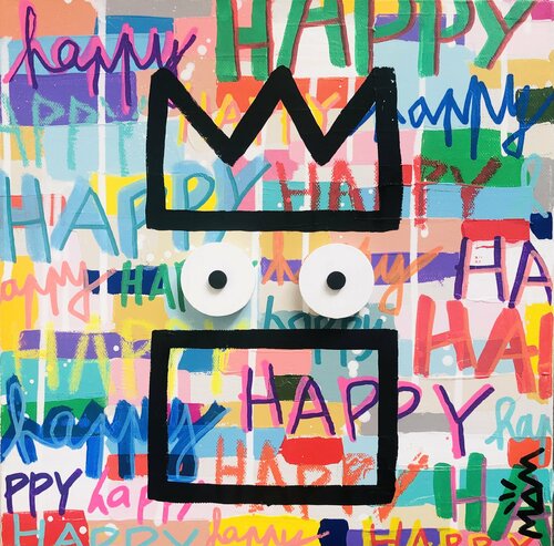 HAPPY di Mam, Pittura in vendita su Singulart