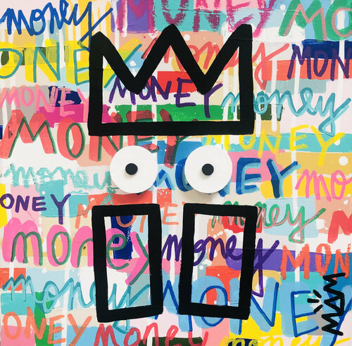 MONEY van Mam, Schilderij te koop op Singulart