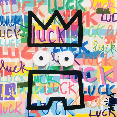 LUCK van Mam, Schilderij te koop op Singulart