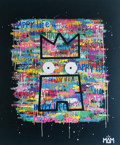 HAPPY LIFE di Mam, Pittura in vendita su Singulart