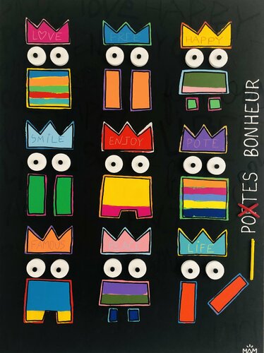 ENSEMBLE van Mam, Schilderij te koop op Singulart