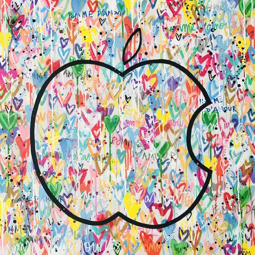 POMME D’AMOUR van Mam, Schilderij te koop op Singulart