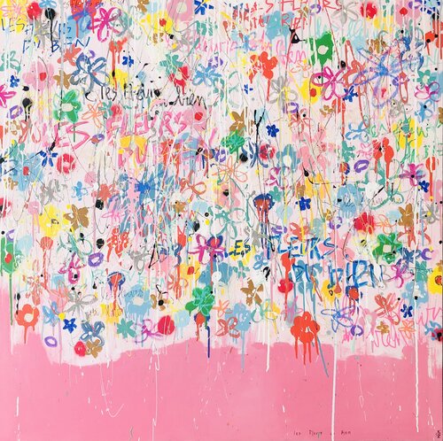 GOOD VIBES di Mam, Pittura in vendita su Singulart