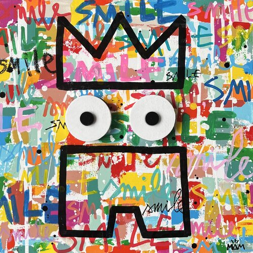 SMILE van Mam, Schilderij te koop op Singulart