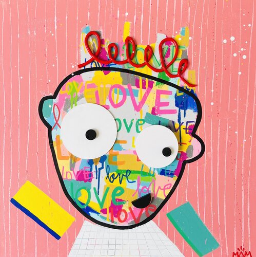 LOVE van Mam, Schilderij te koop op Singulart
