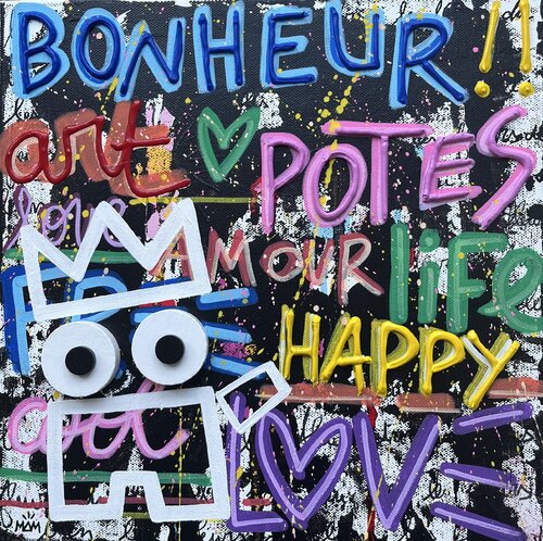 BONHEUR van Mam, Schilderij te koop op Singulart