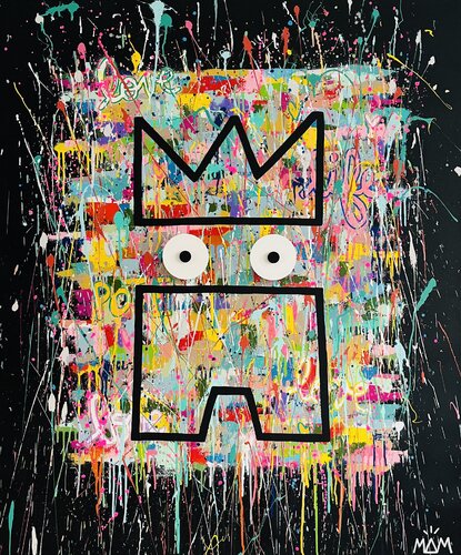 MON POTE van Mam, Schilderij te koop op Singulart